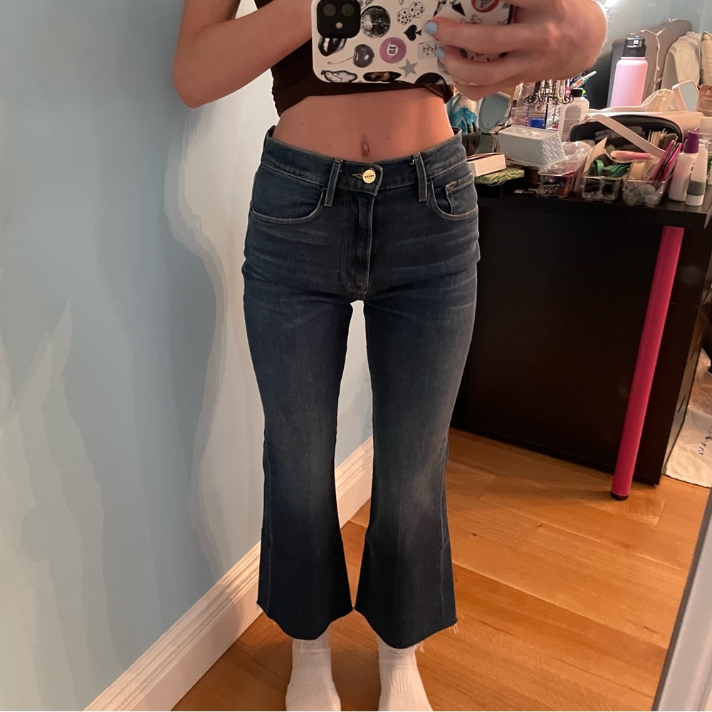 Frame Le Crop Flare Jeans